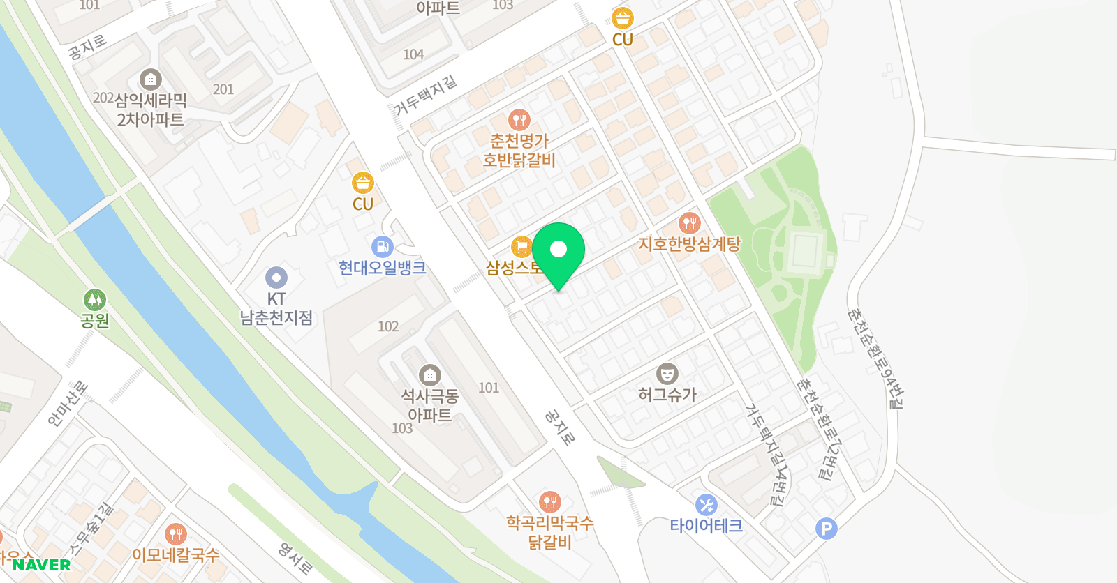 이쌤스터디 학원 위치