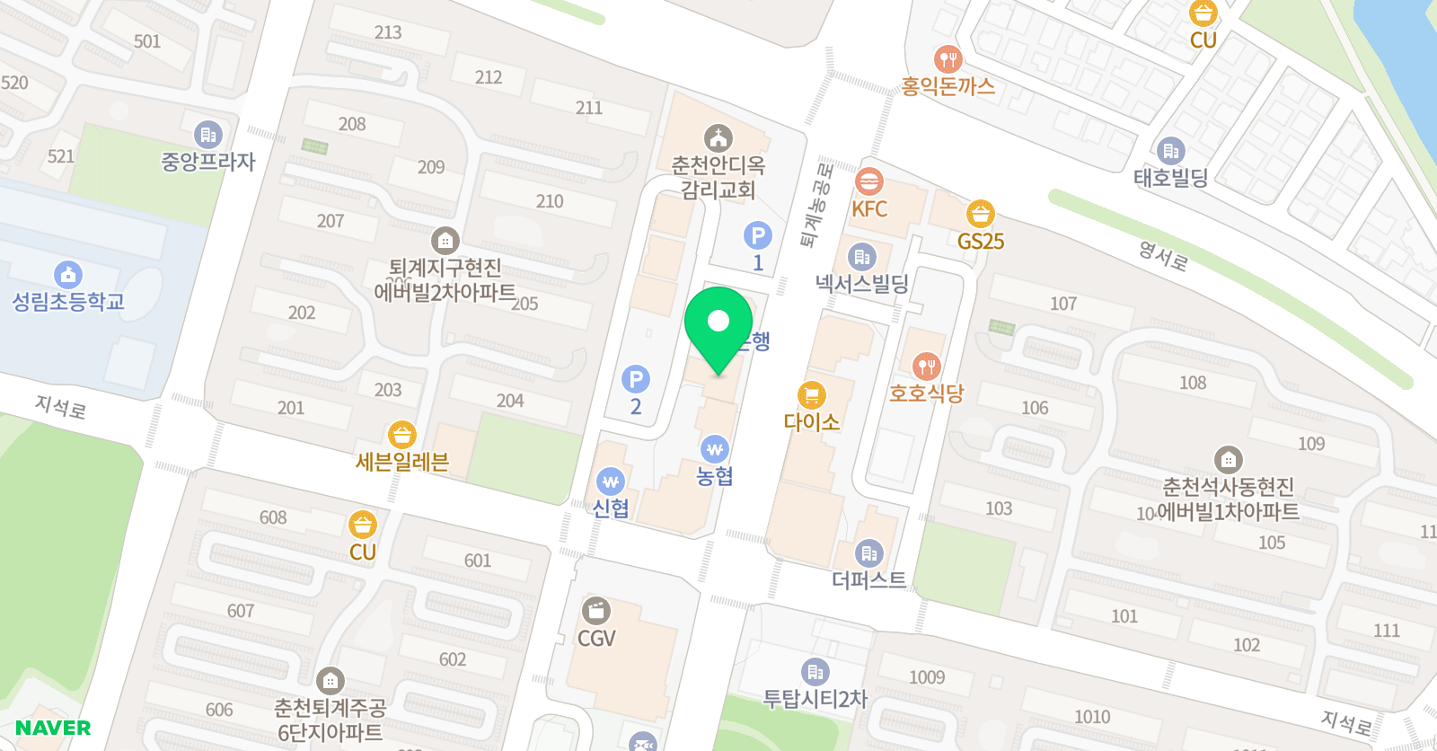 아하잉글리쉬 위치