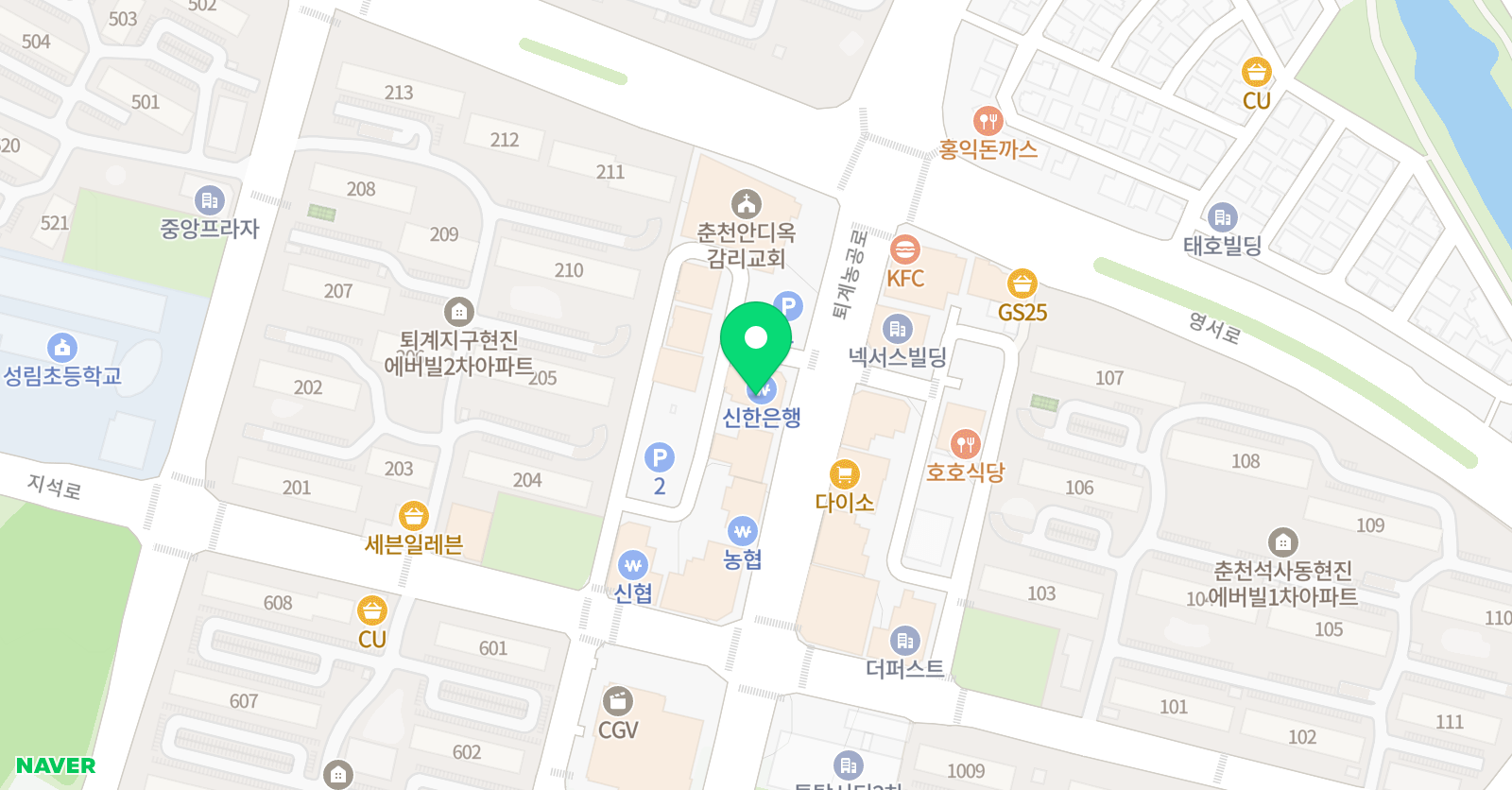 키즈스피치 문학나무 위치