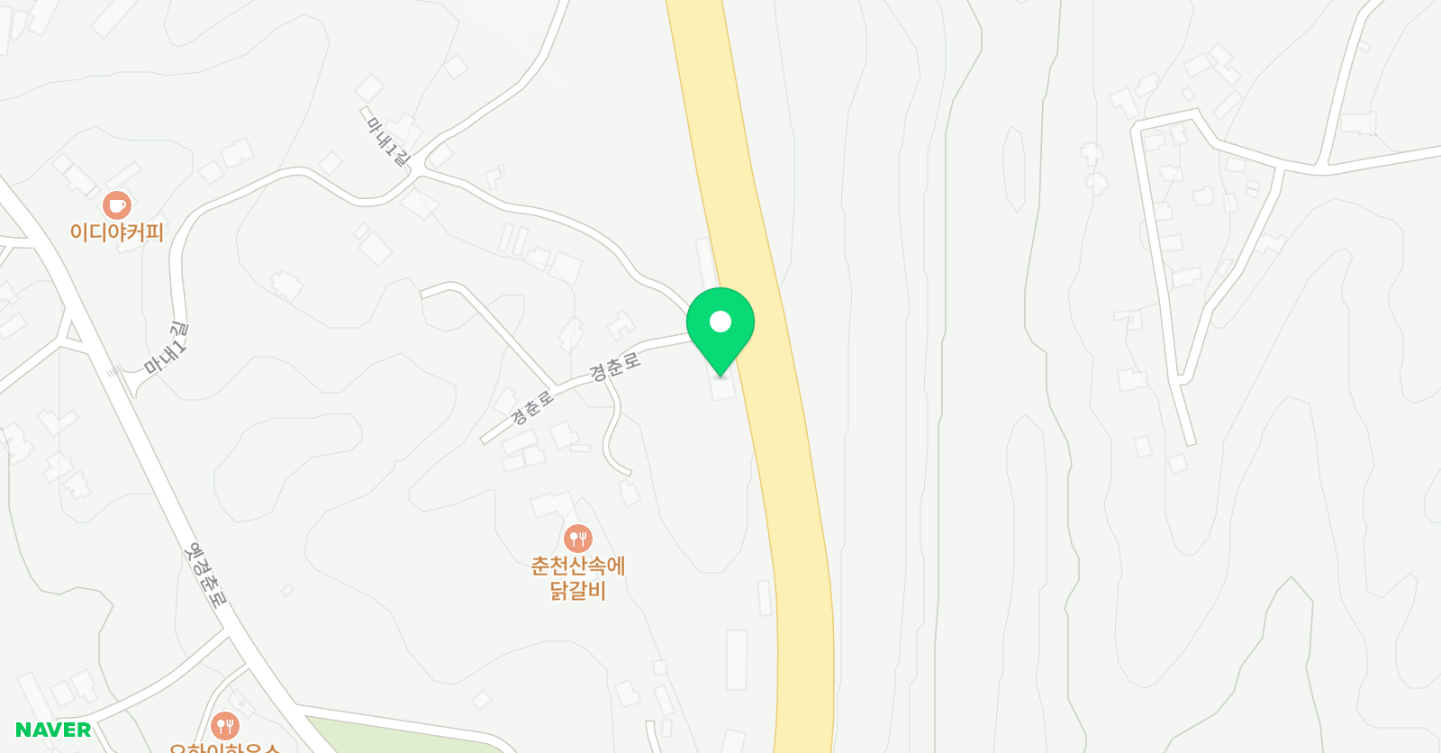 맥스 체대입시 춘천교육원 위치