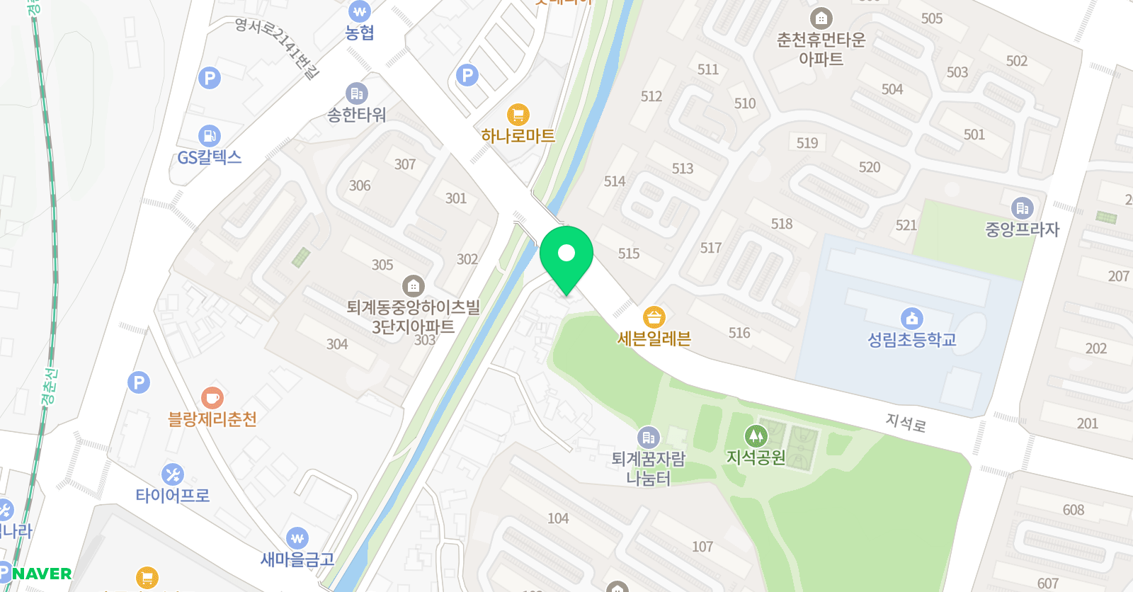 SG 영어학원 위치