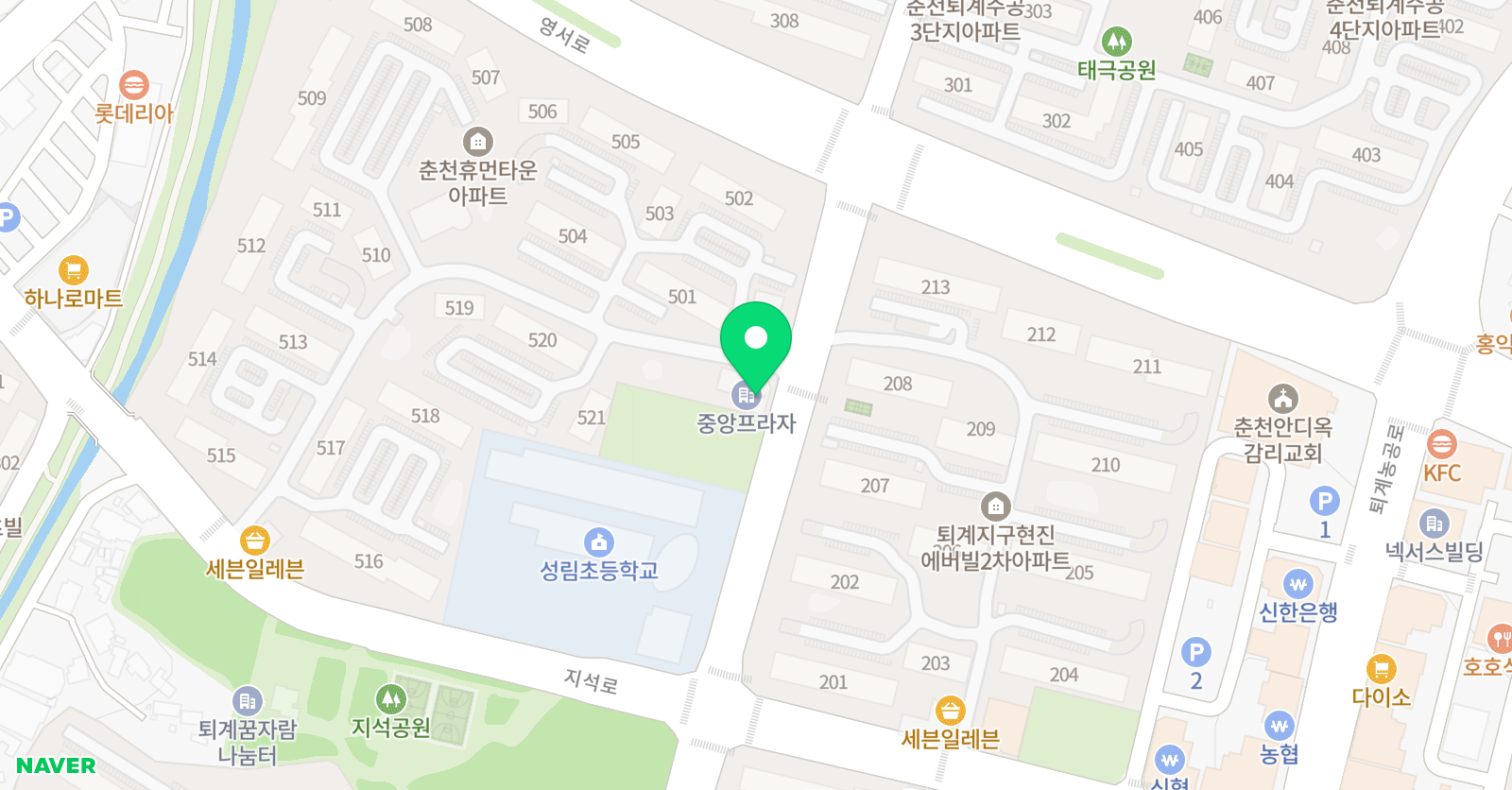 아름다운 음악학원 위치