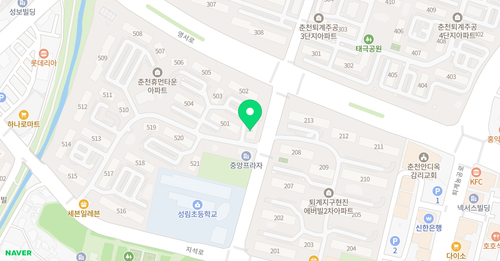 잉글리쉬타운 어학원 위치