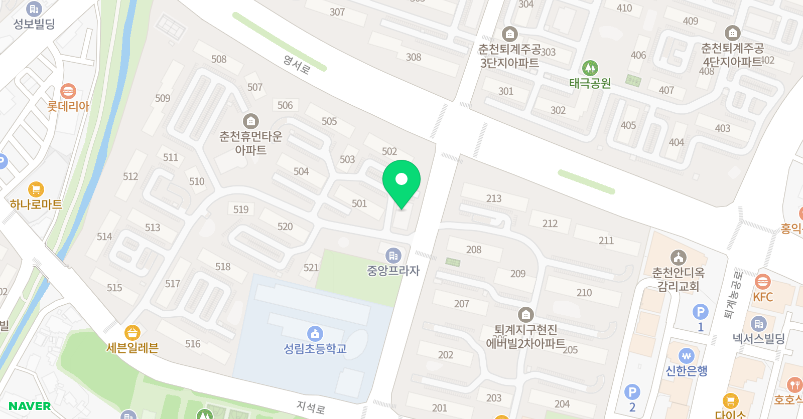 더올림 국어교습소 위치