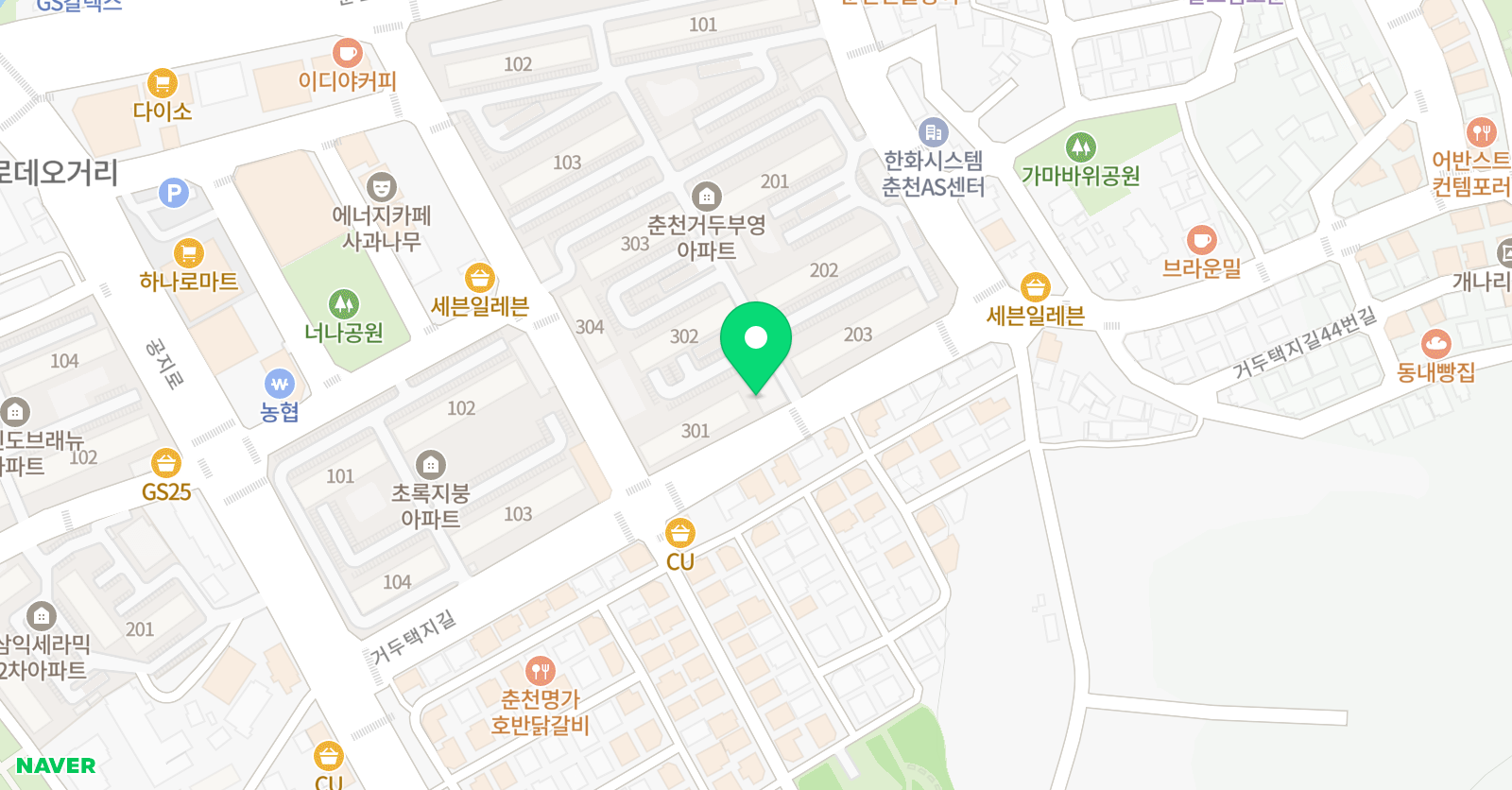 부영 스터디학원 위치