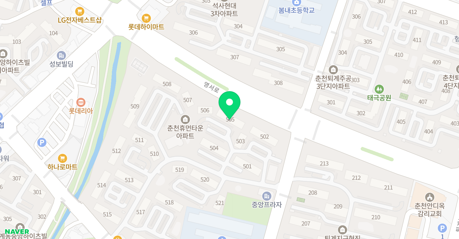 3030영어 우리들 공부방 위치