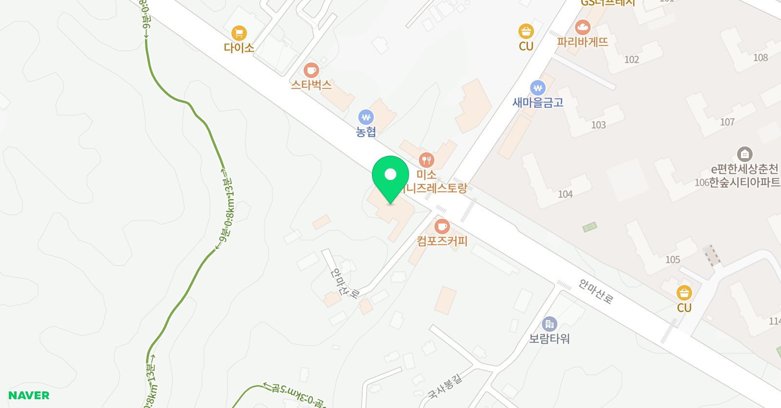 주니어로봇공학 학원 위치