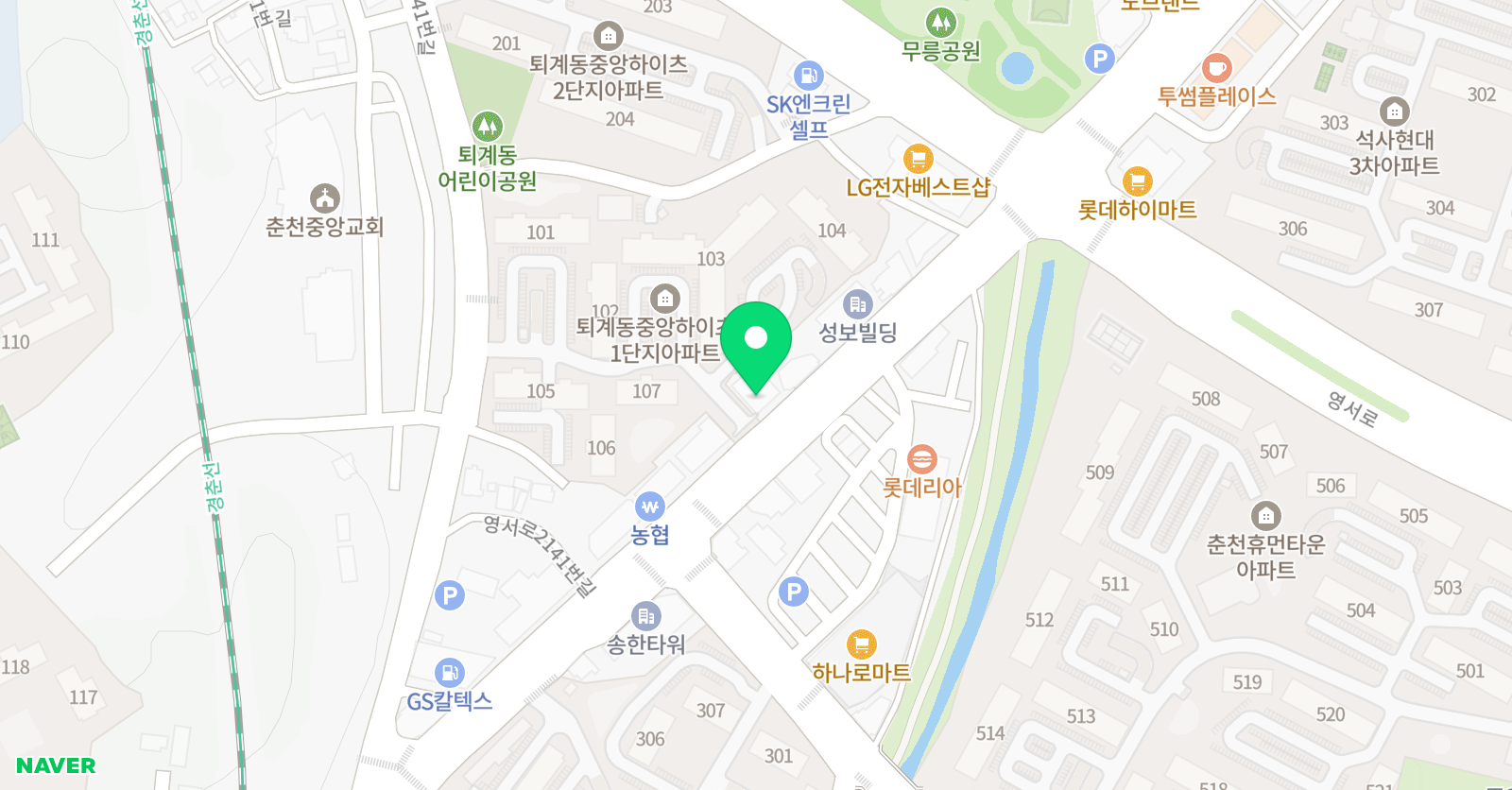 아이노스 음악학원 위치