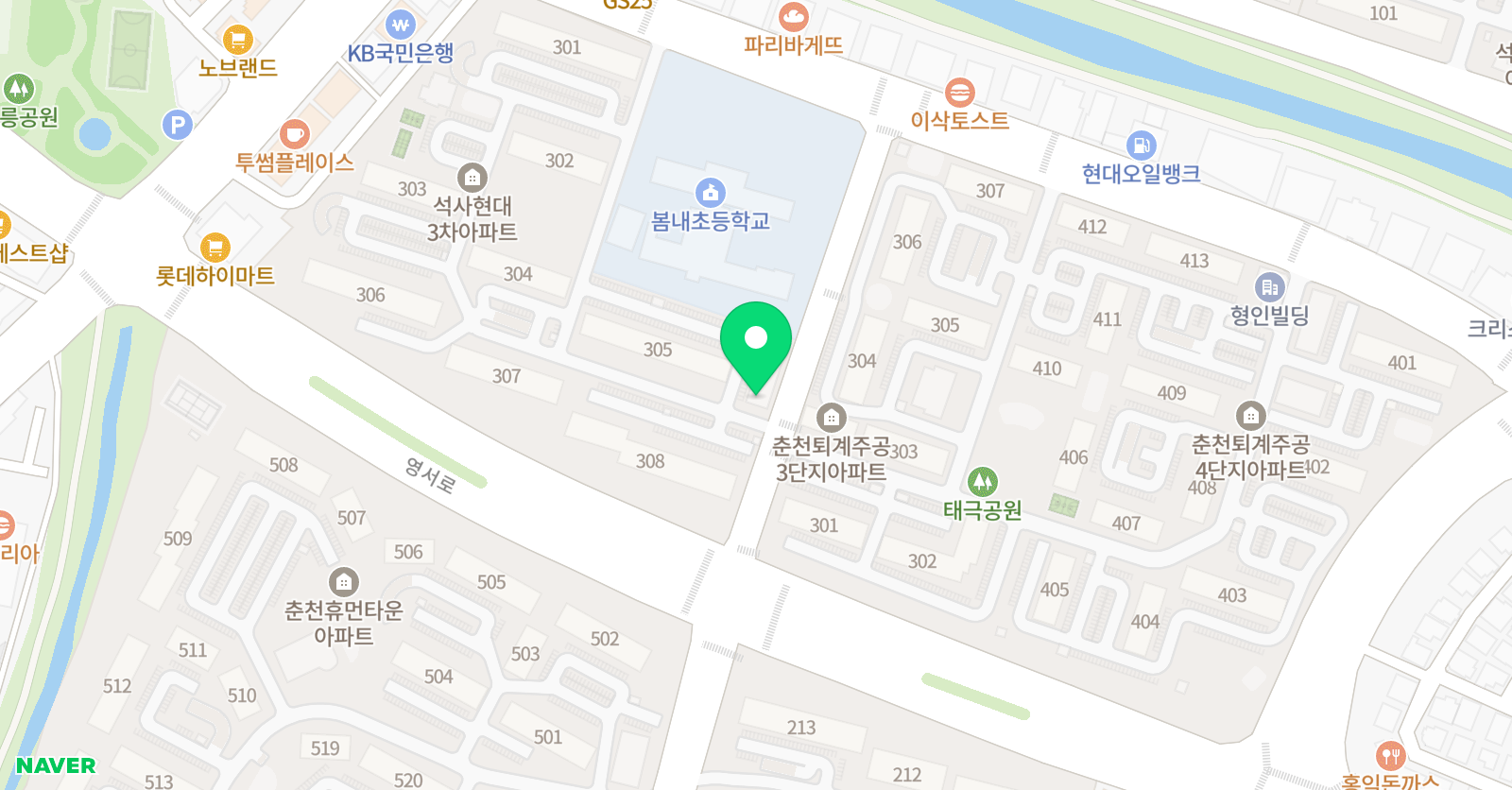 차 수학 위치