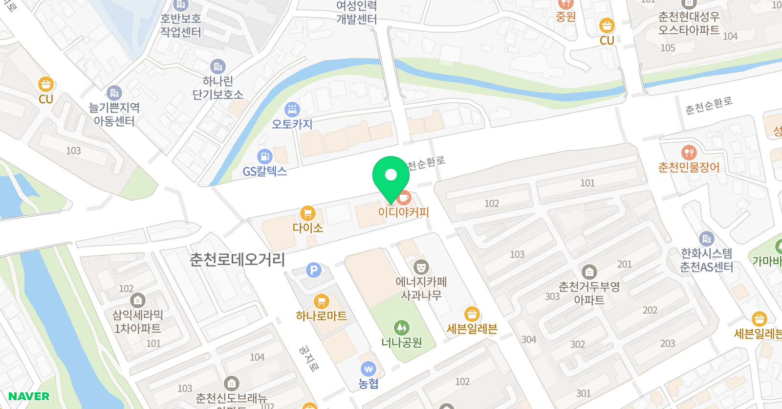 아트마크 미술학원 위치