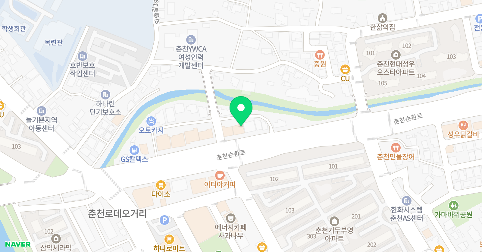 상상아트잉글리쉬 위치