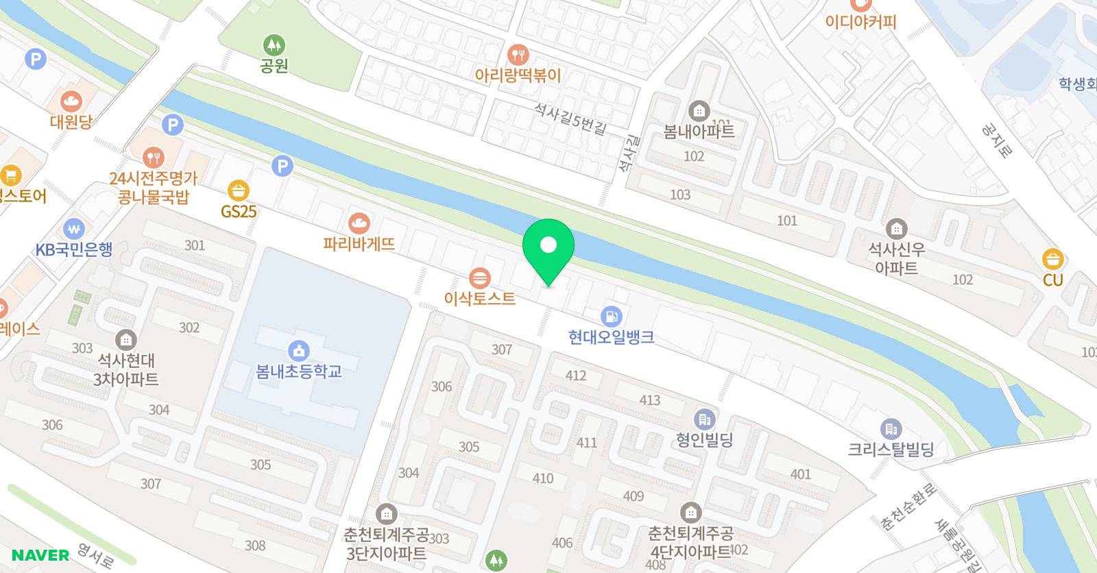 수논 학원 위치
