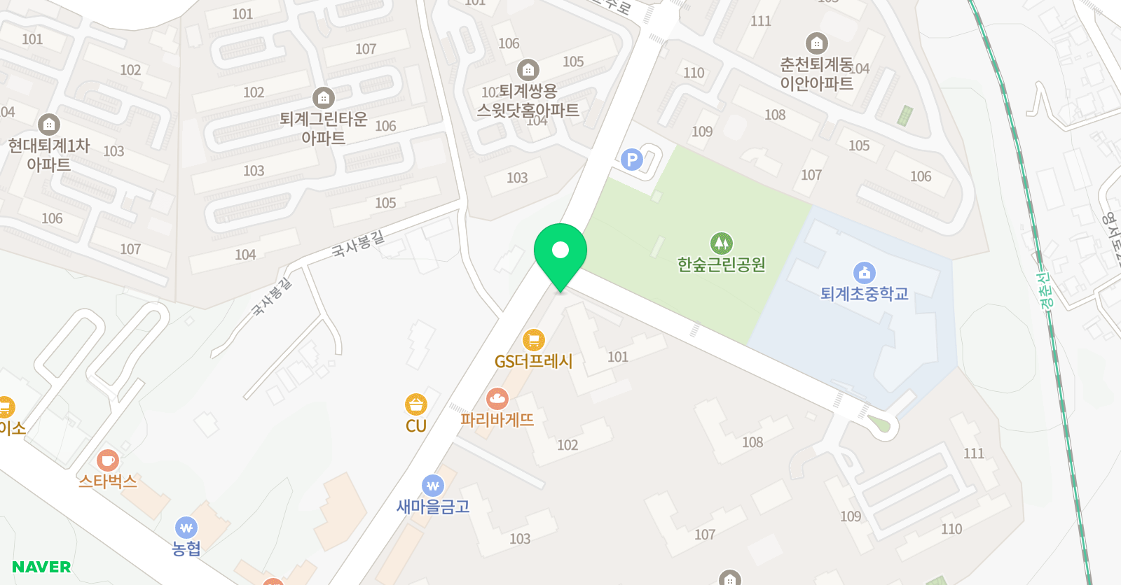 예인 음악학원 위치