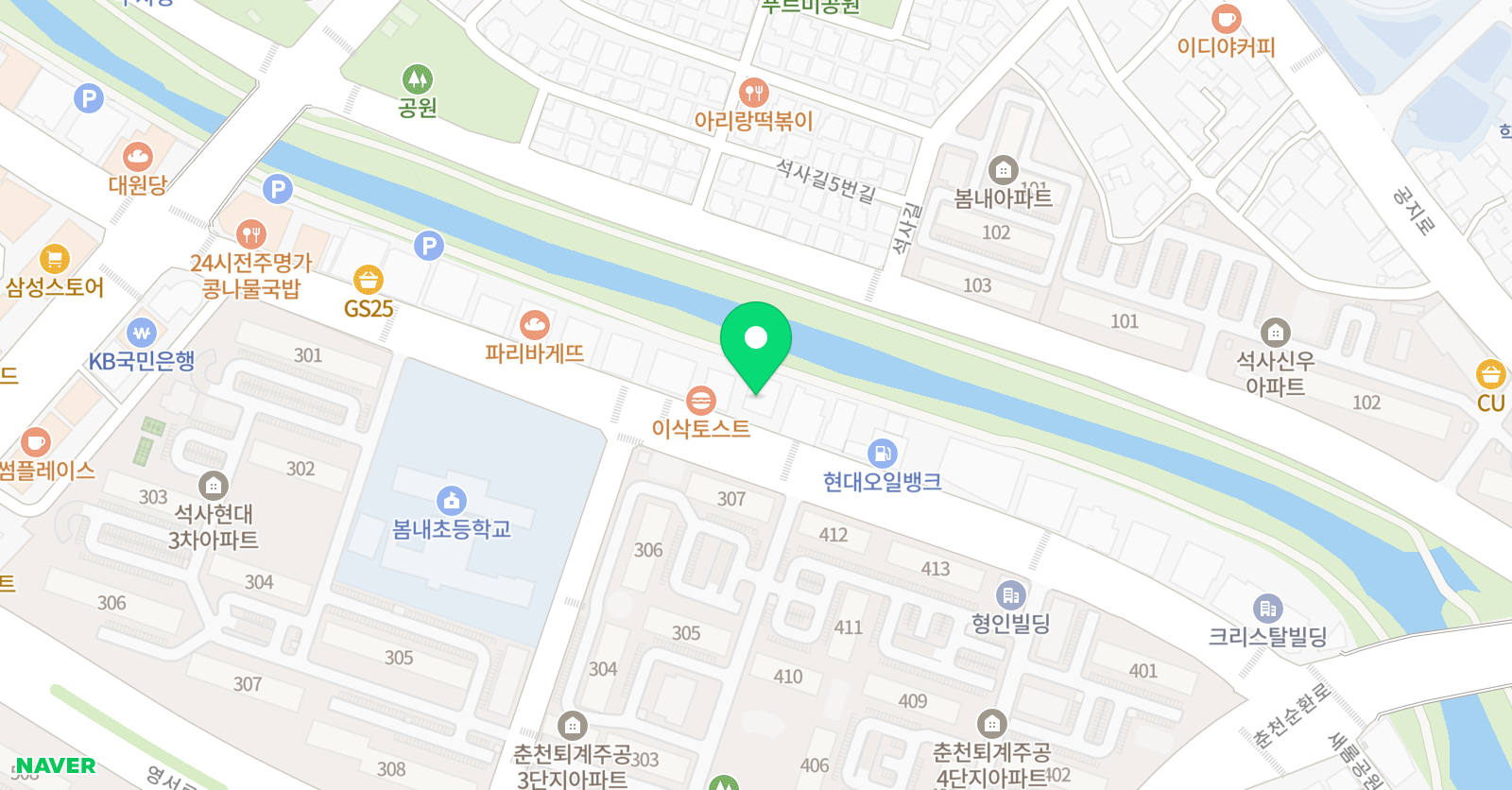 파란잠자리 미술학원 위치