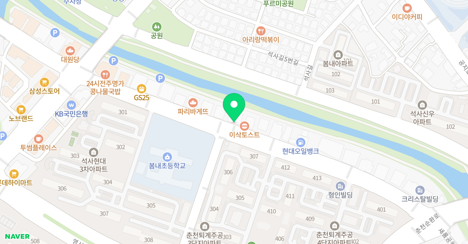 수학전문 학원 위치
