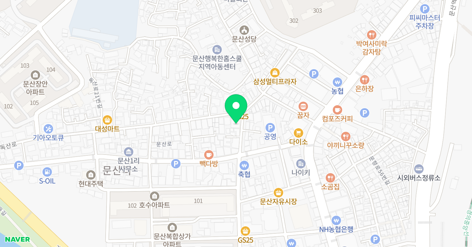 윤슬 학원 위치