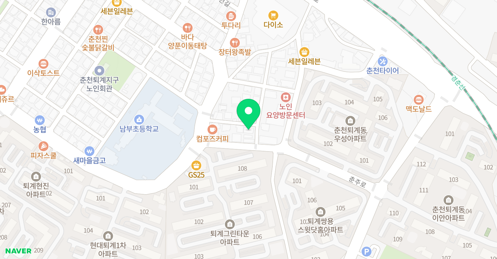 고양이피아노 음악학원 위치