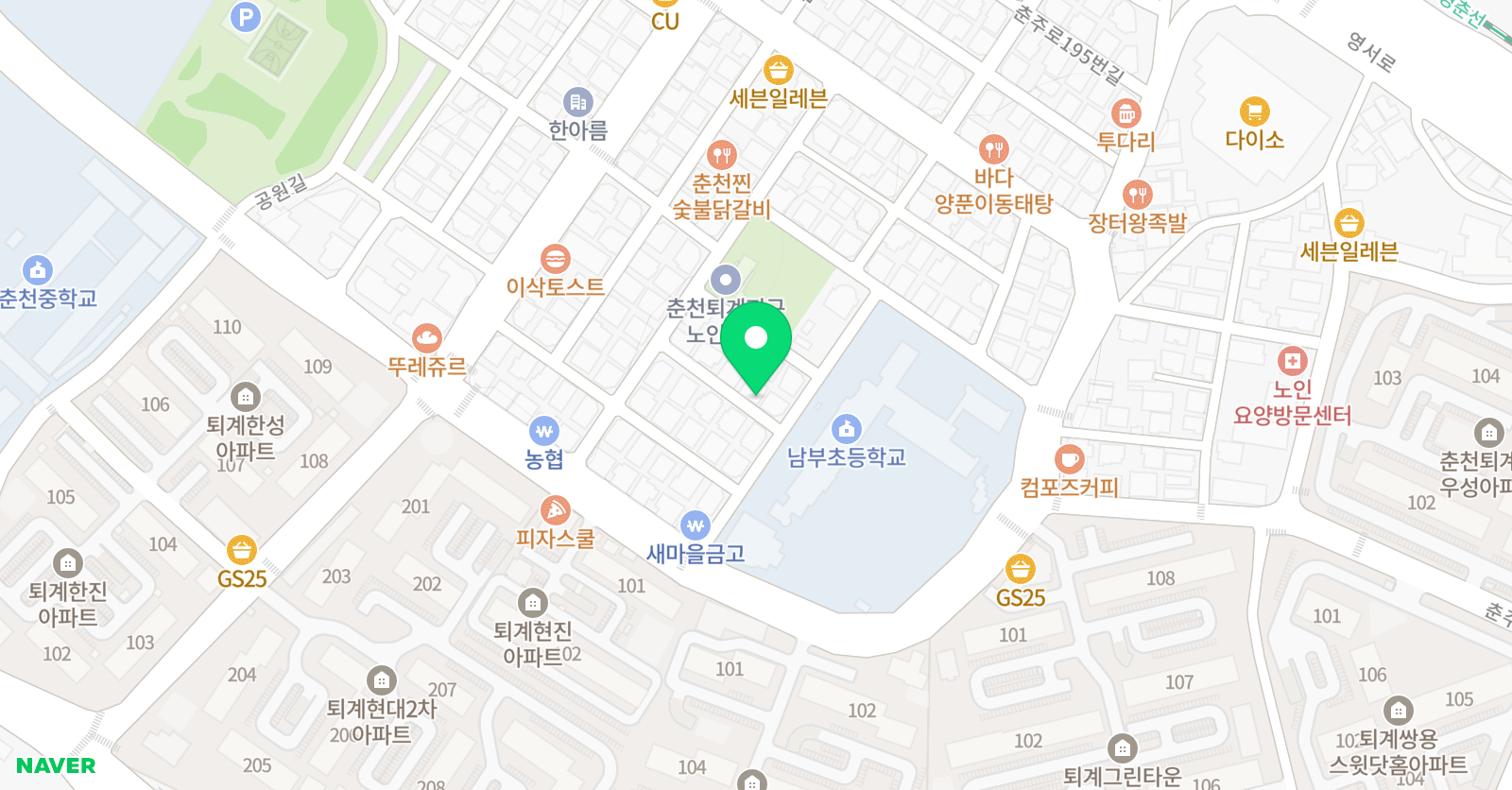 E&S 피아노음악학원 위치