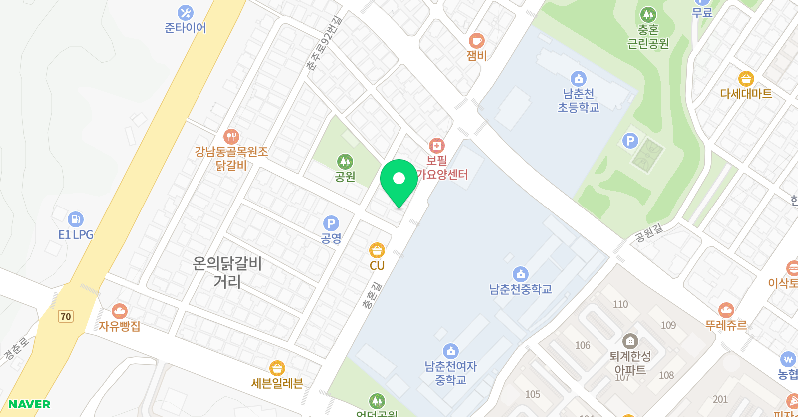하이탑 수학영어과학 퇴계점 위치