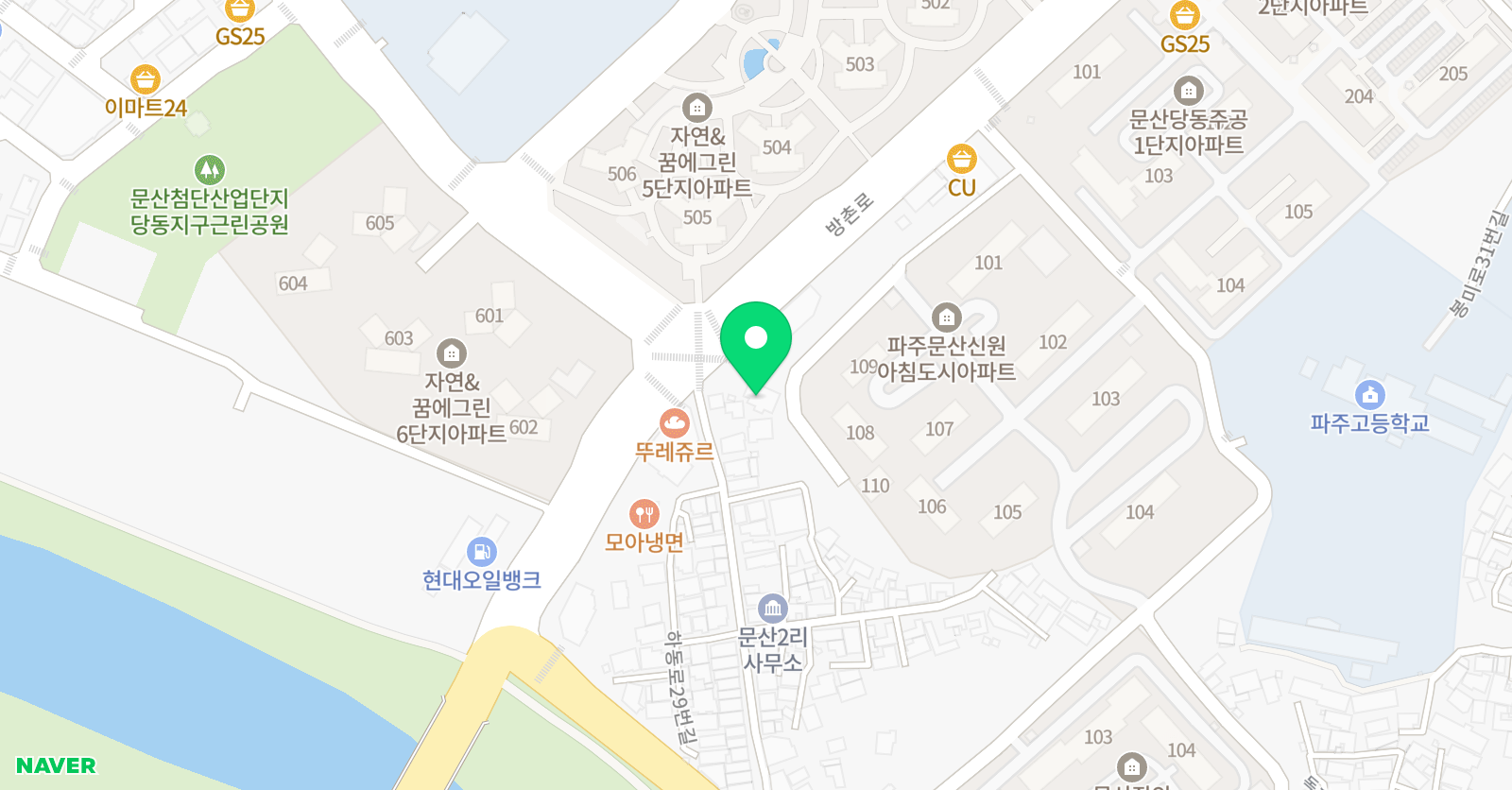 LetzGO 레츠고 영어수학학원 위치