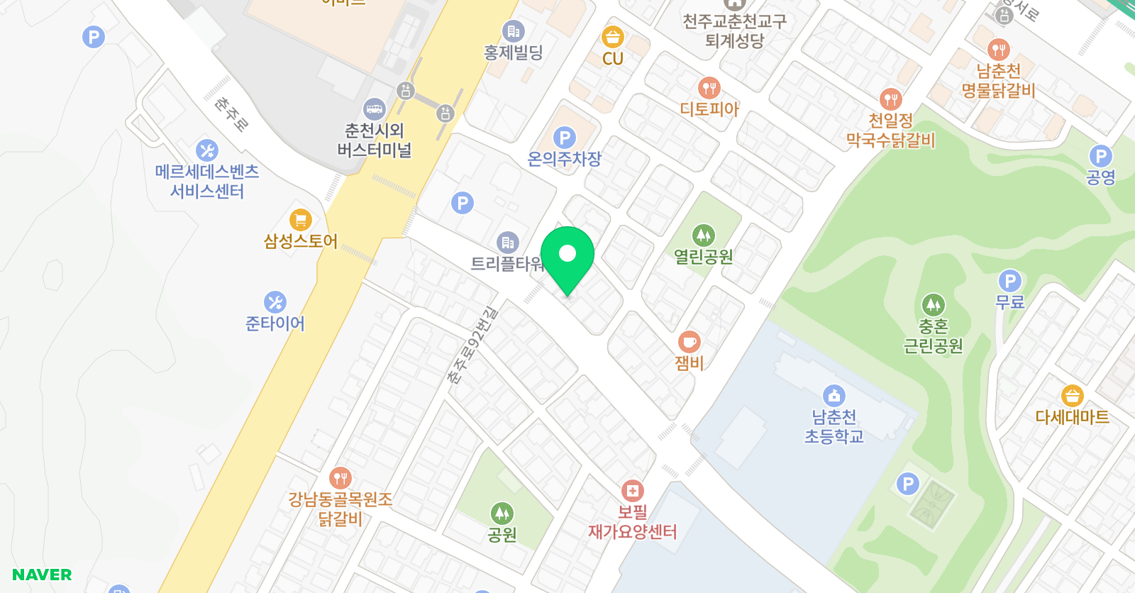 발라드 음악학원 위치