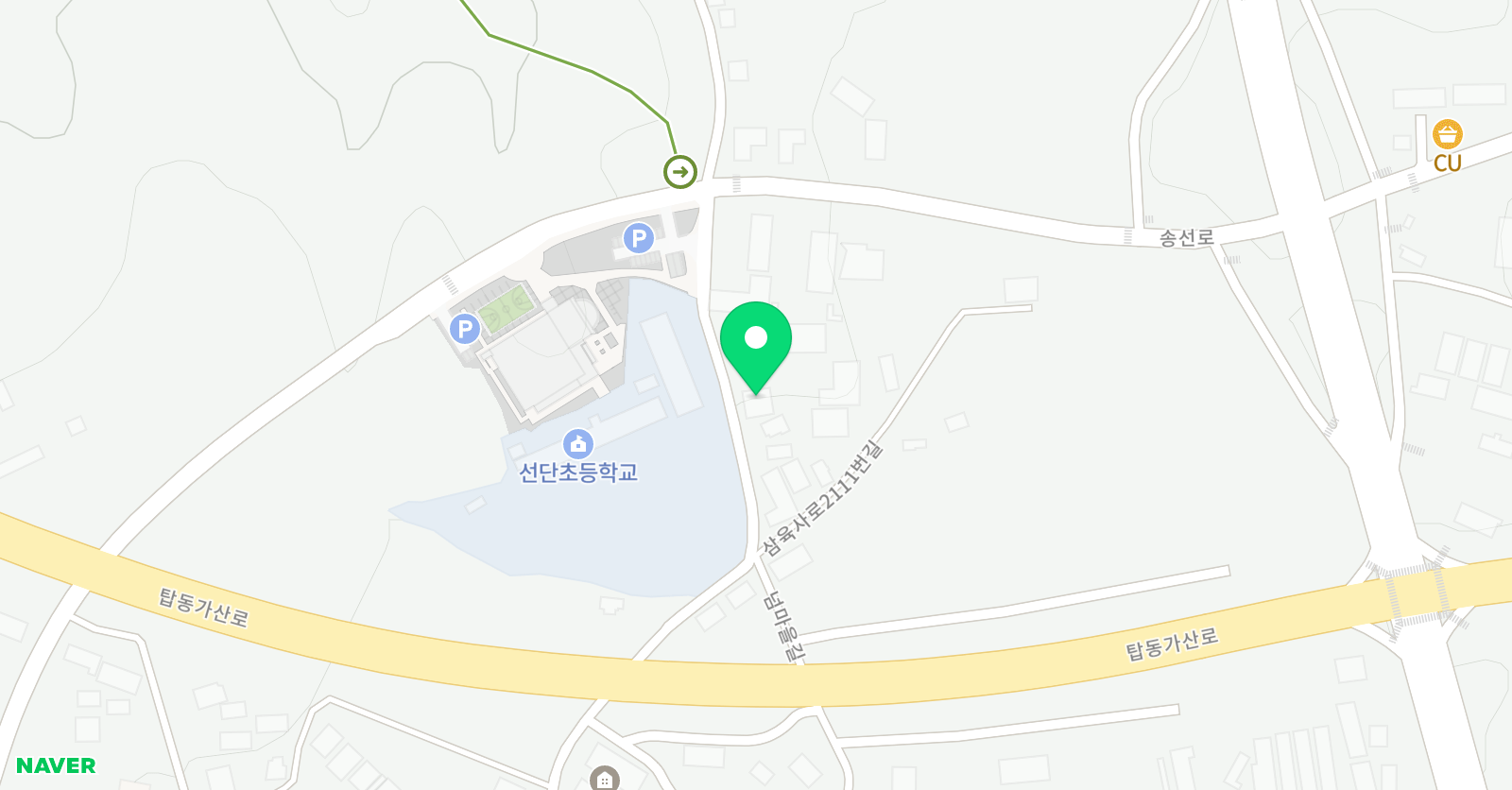 한올 학원 위치