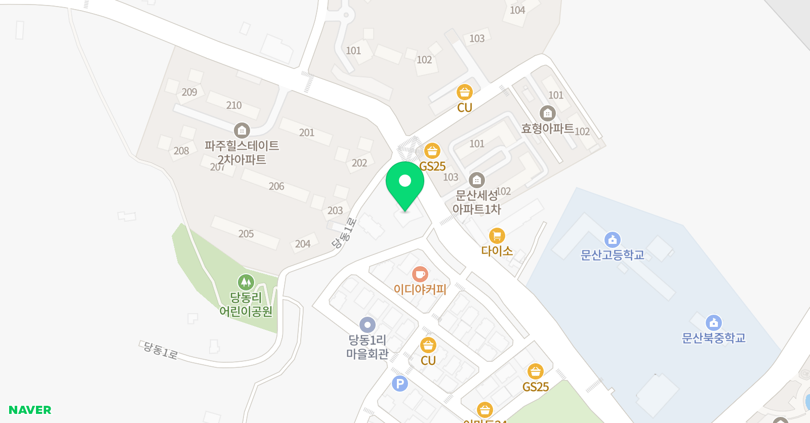 드림아이 학원 위치