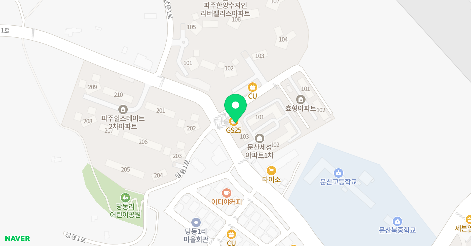 MY세종 발레하우스 위치