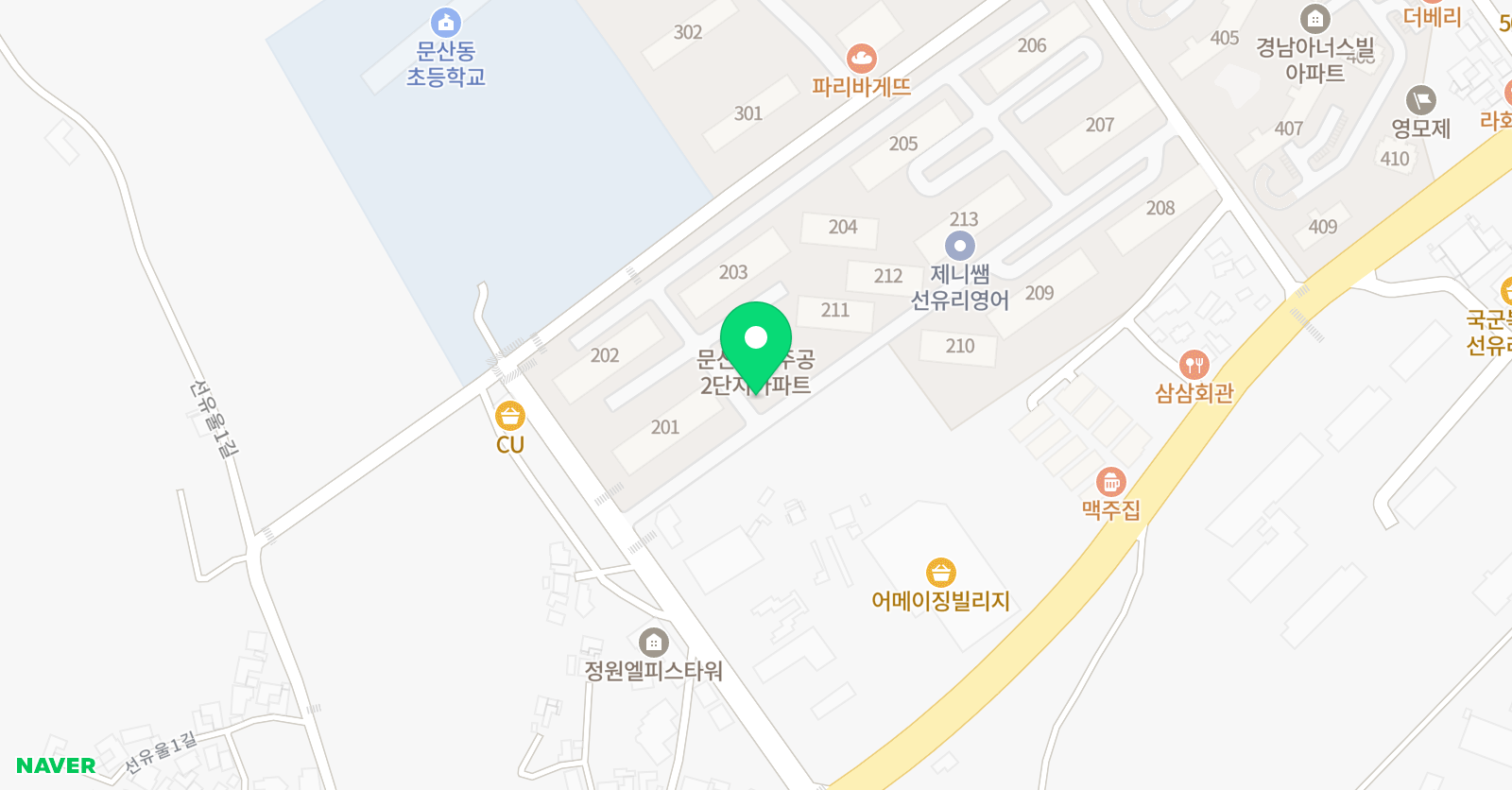 늘예솜 피아노 위치