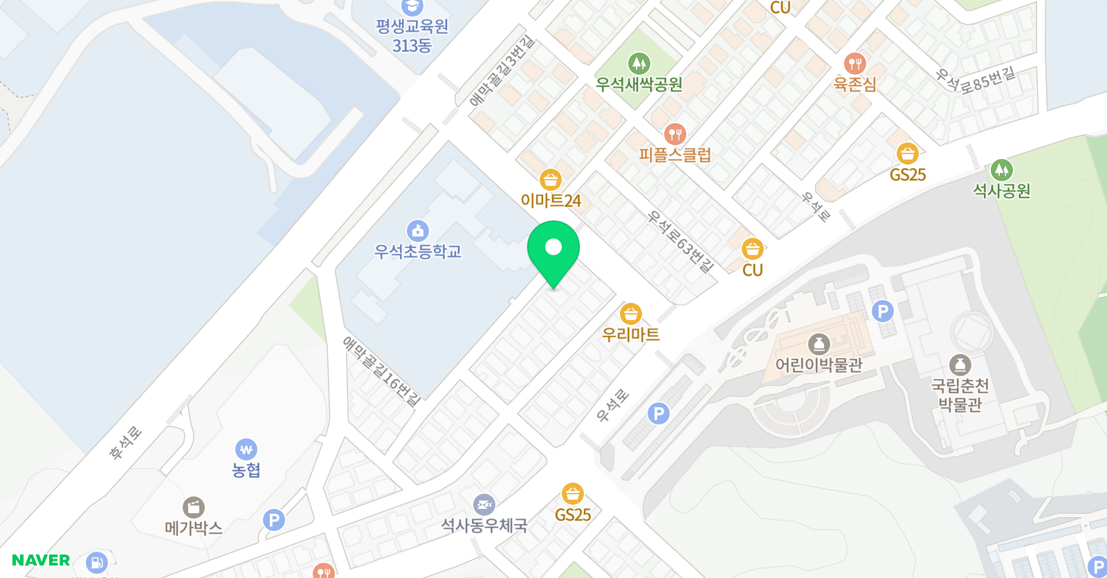 캐피타운 정훈 영어학원 위치