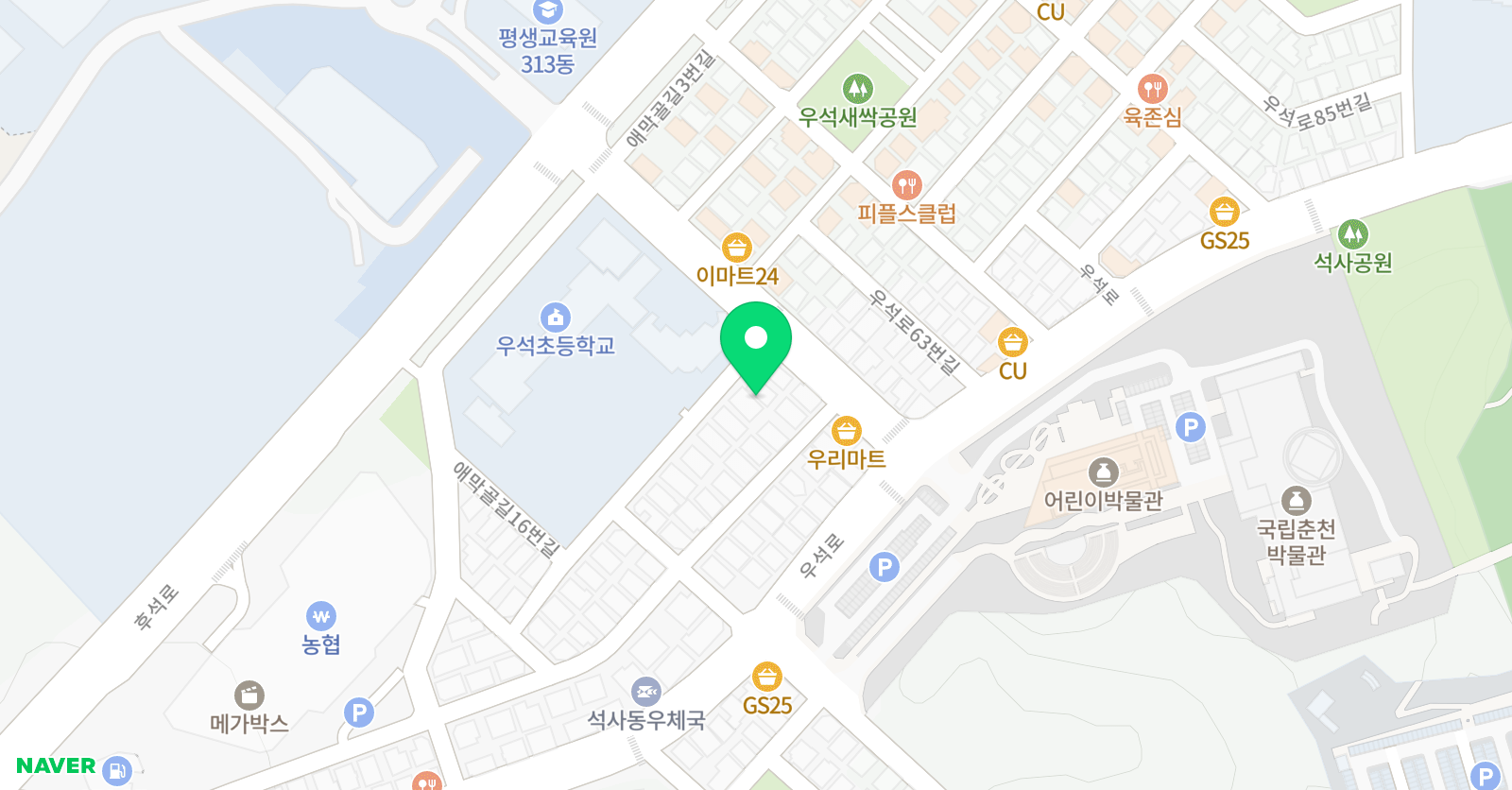 이화 아트앤키즈 미술학원 위치