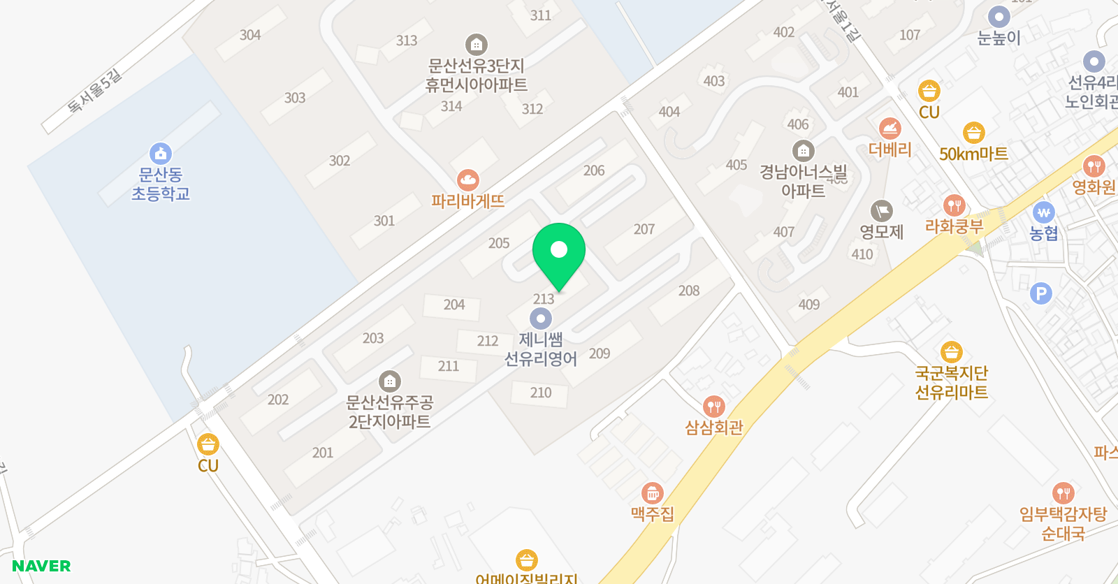 다니엘 수학공부방 위치