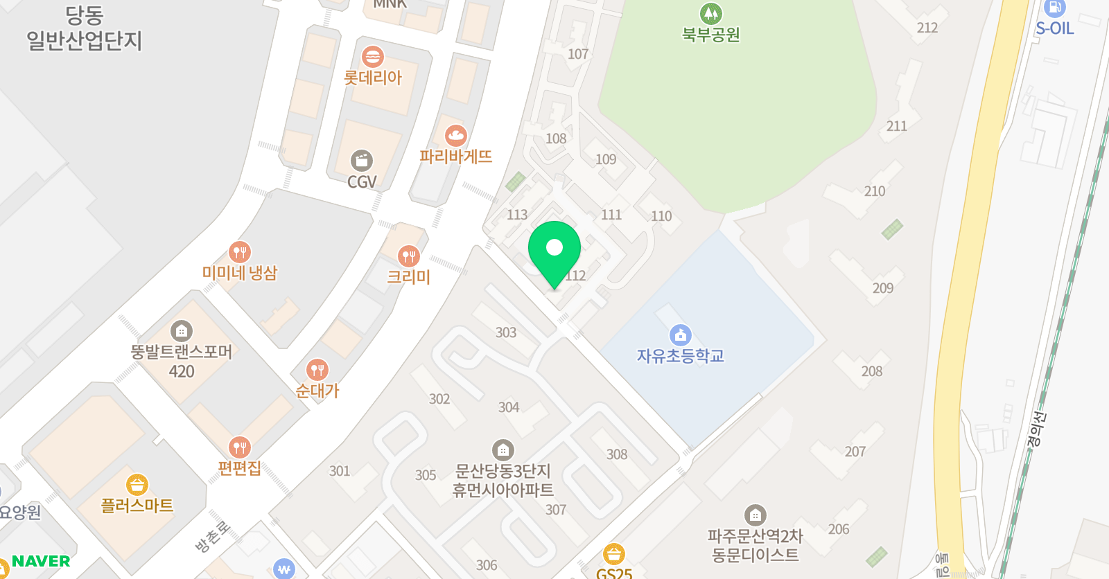초록색마법상점 독서논술 교습소 위치
