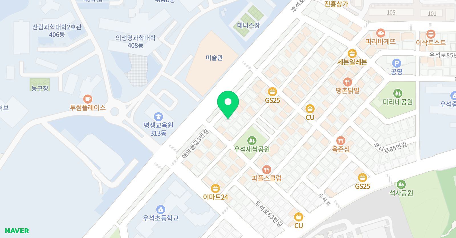 신앤윤 영어 위치