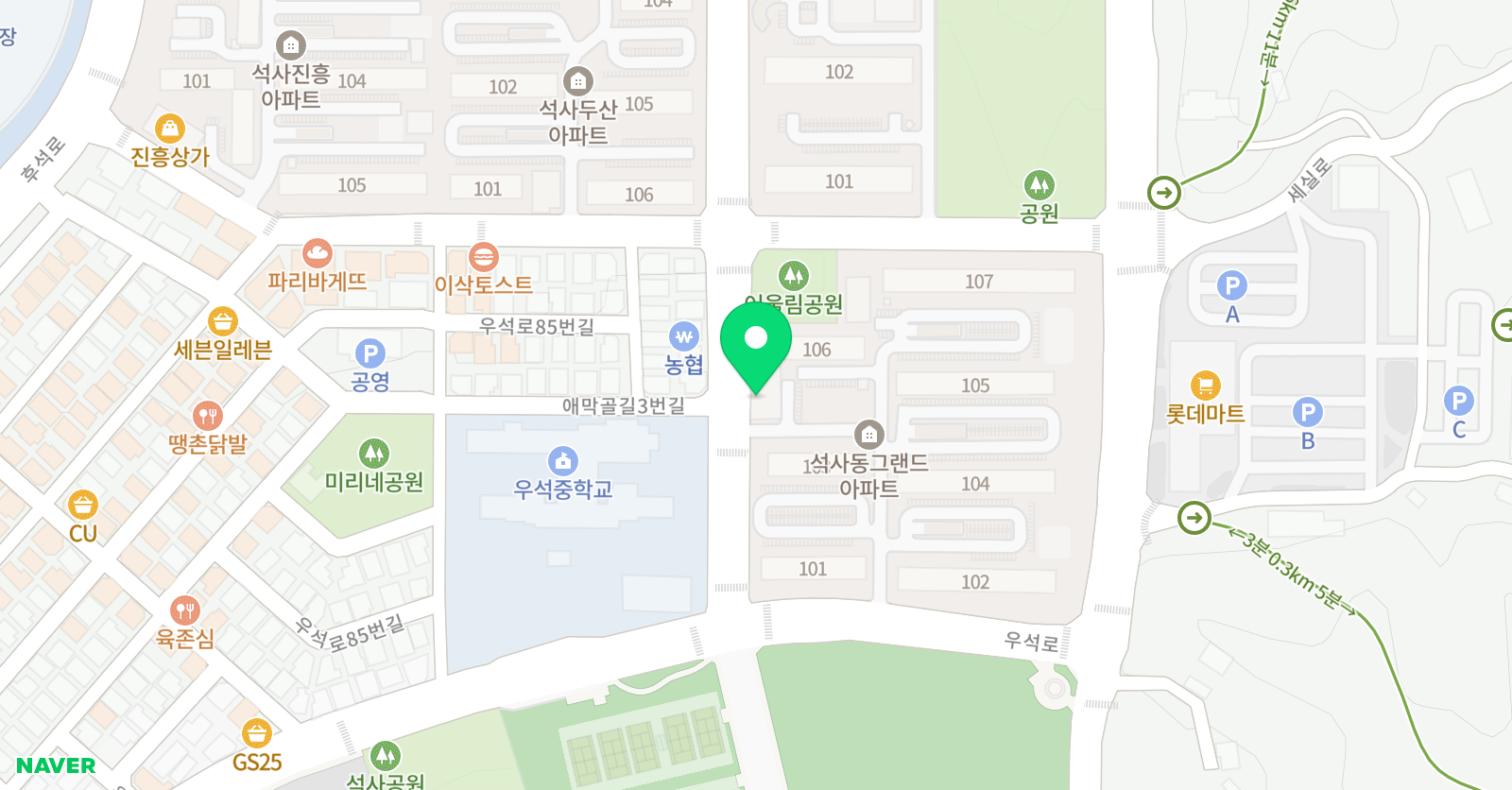 수학의힘 수학의힘 학원 위치