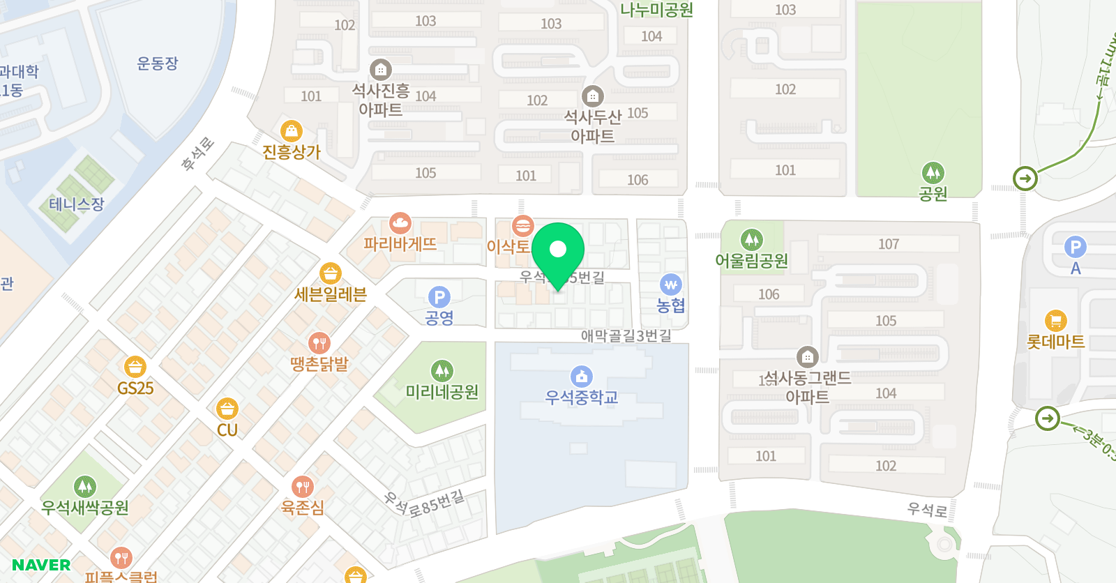 호반 바둑교실 위치