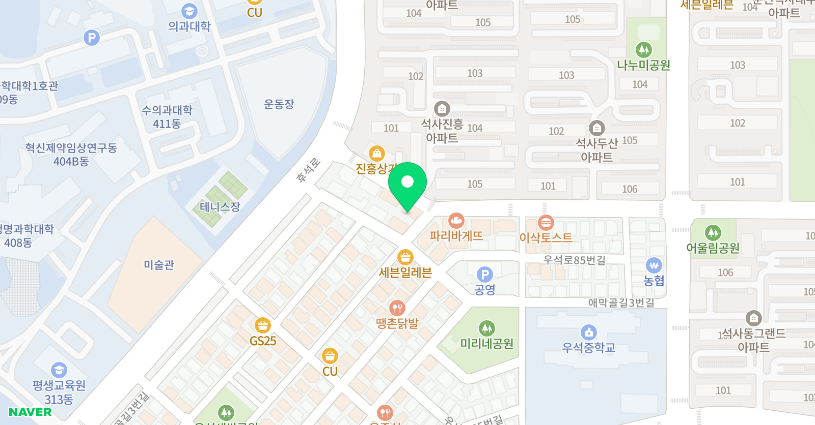 이화 음악학원 위치