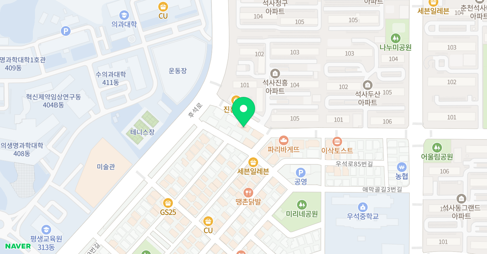 팀샤크스윔앤피트니스 위치