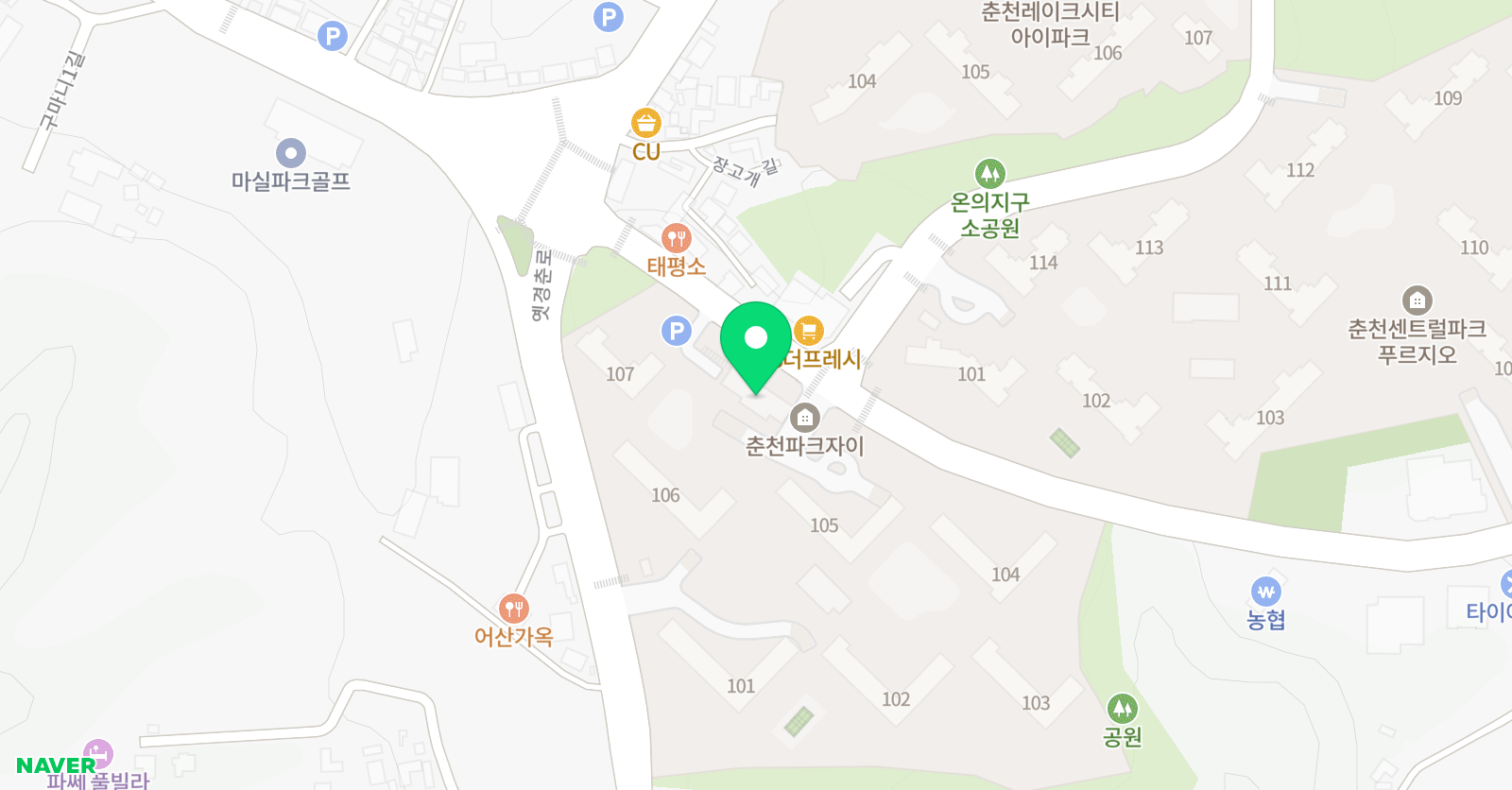 에이치제이(HJ)스터디 삼천점 학원 위치