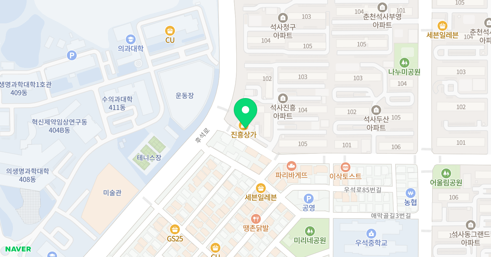 3030 영어 석사우석러닝센터 위치