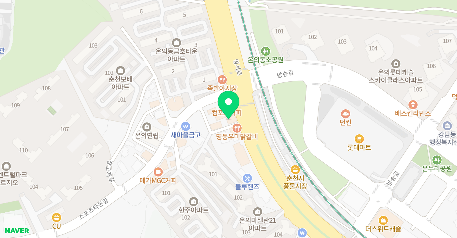 이룸 학원 위치