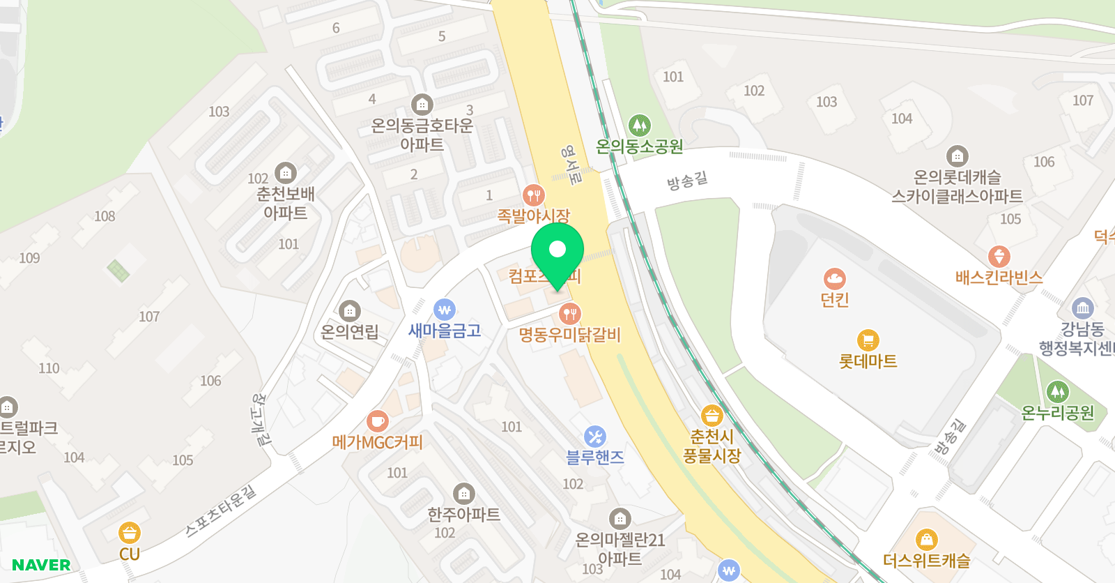 엑시드 풋볼 아카데미 위치