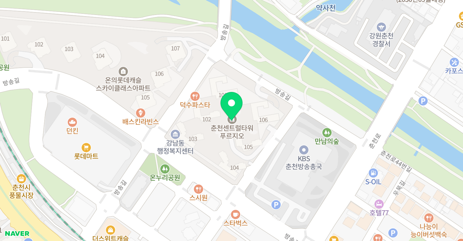 비하이브 영어학원 위치