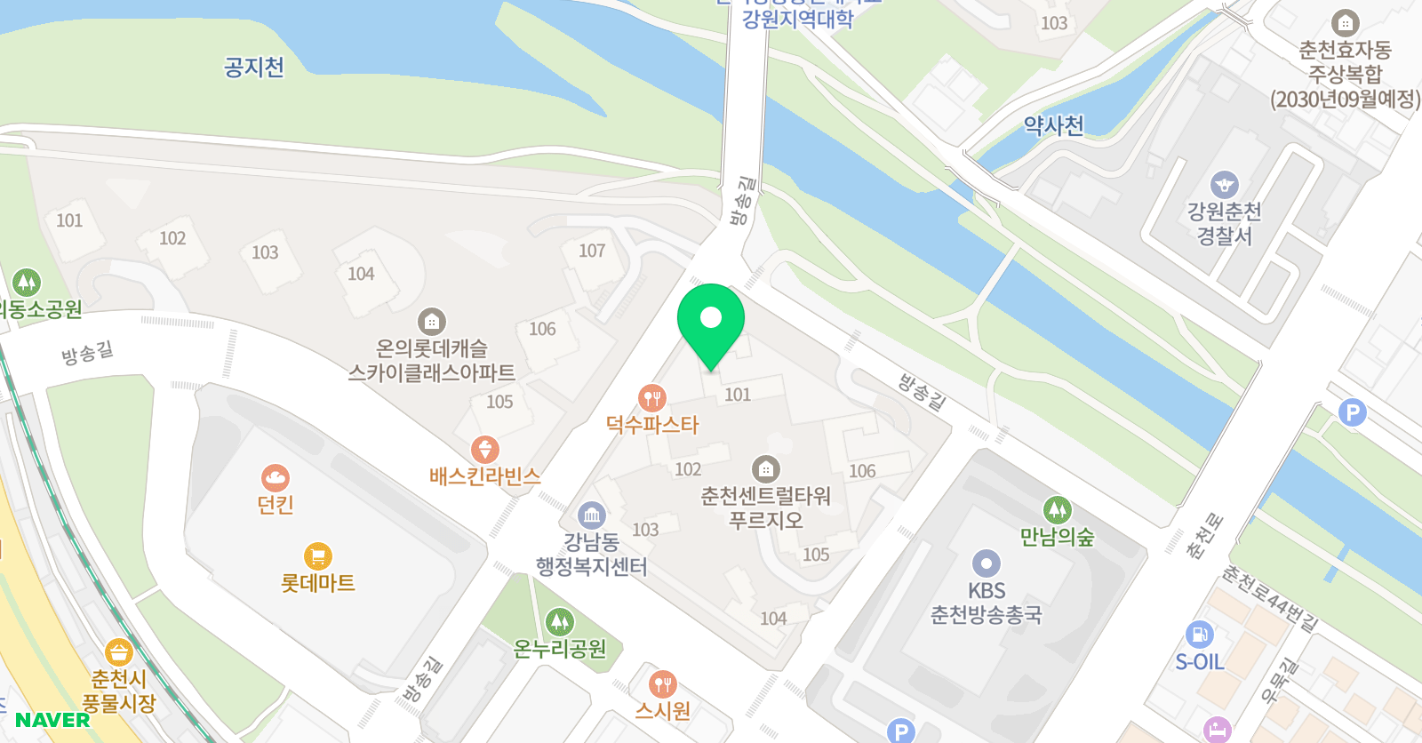 클랑 음악학원 위치