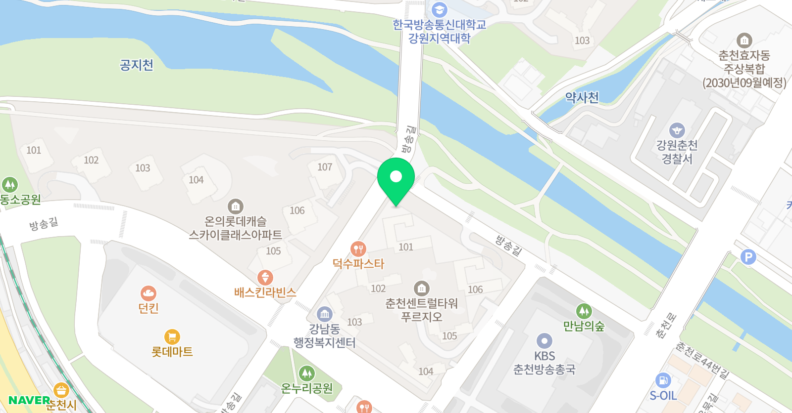 비키즈랩 영어학원 위치