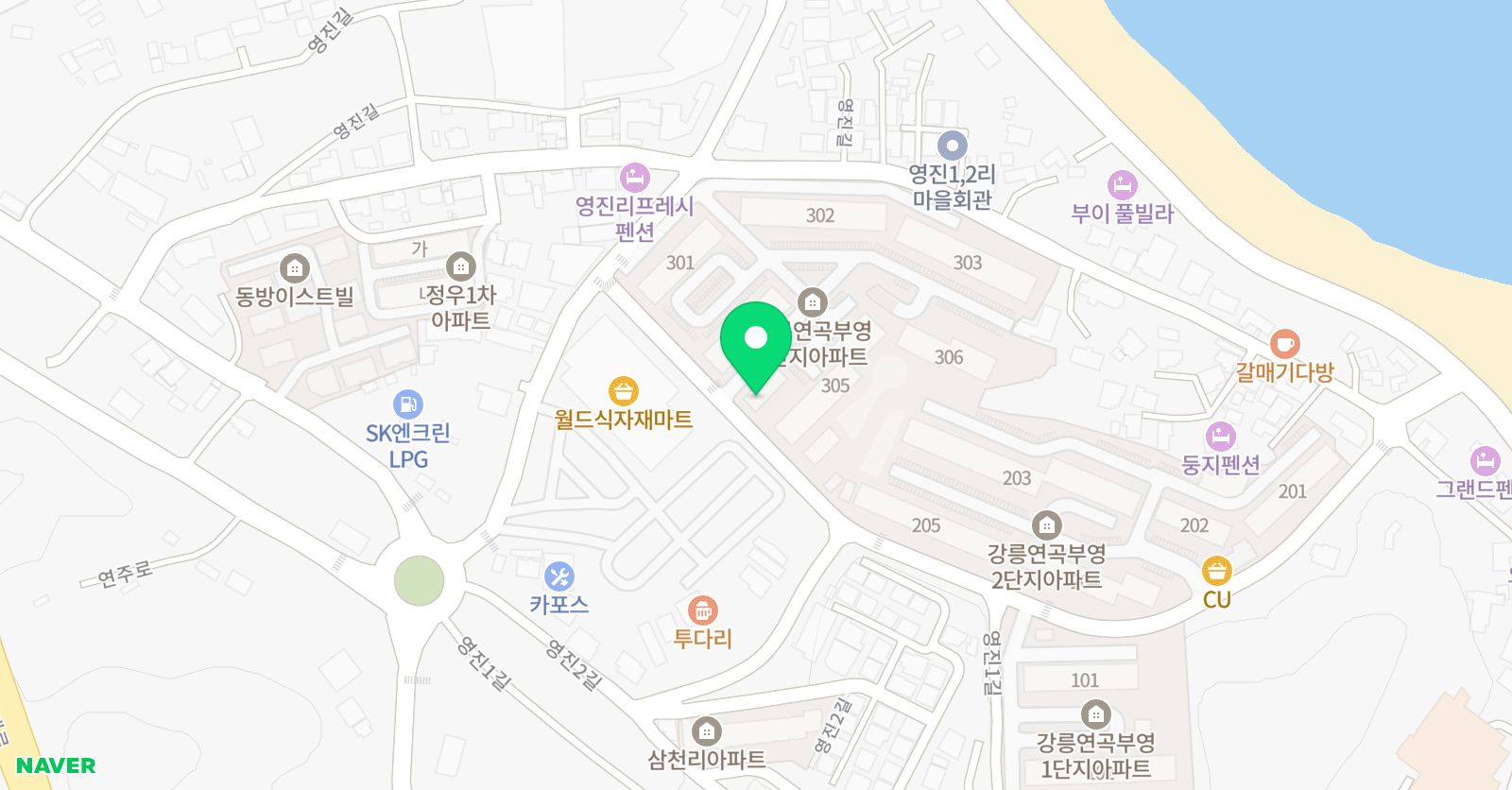 뮤엠 영어 부영점 위치
