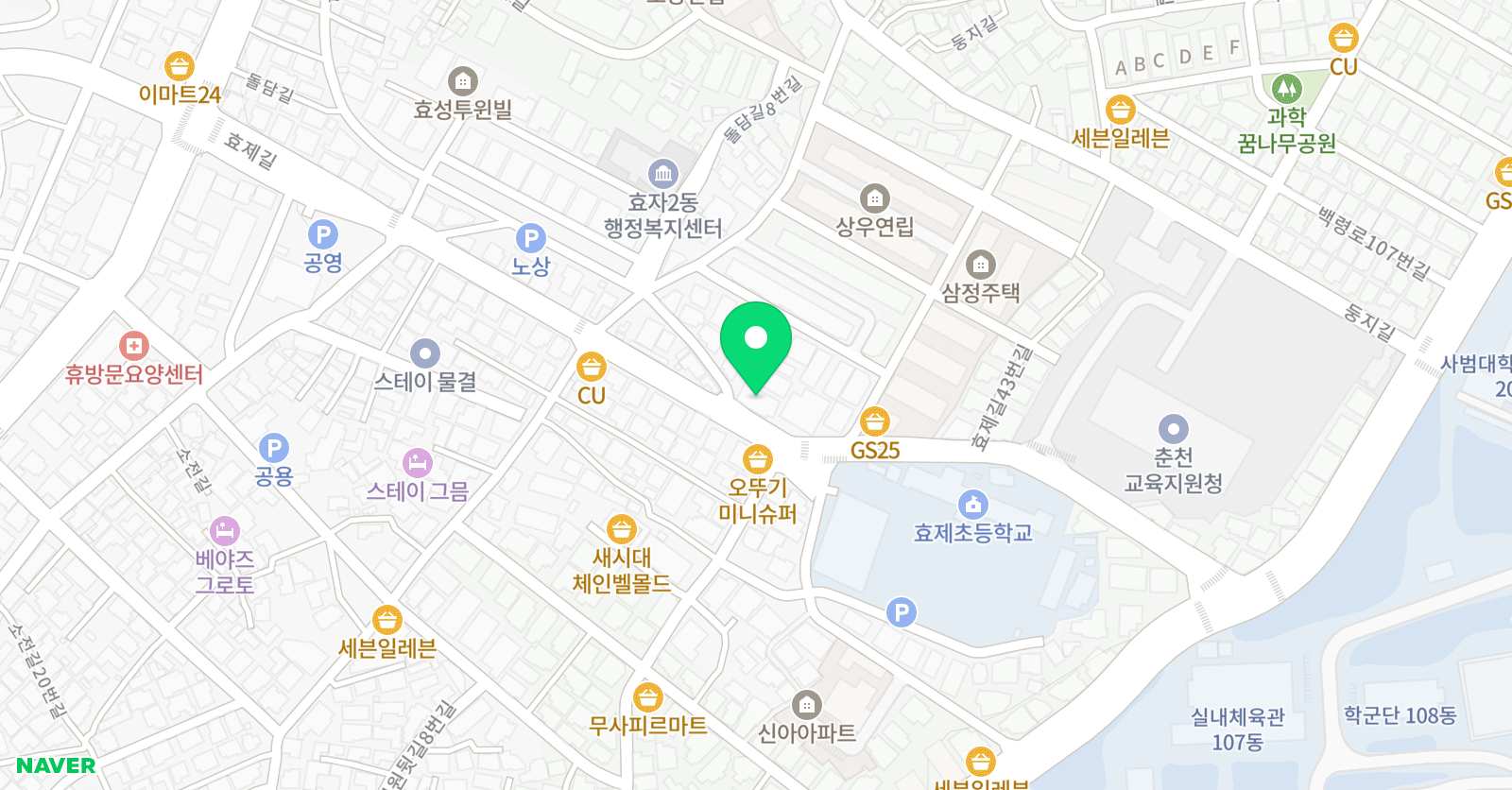 맹룡 태권도장 위치
