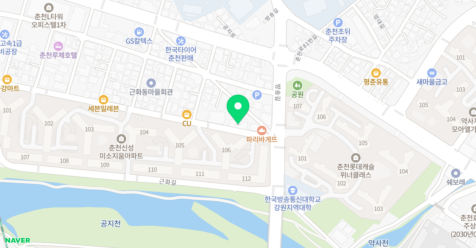 문어랑독서 기탄사고력교실 롯데캐슬위너 학원 위치