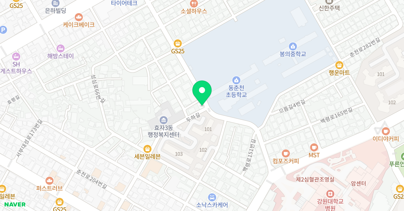 이지은 피아노교습소 위치
