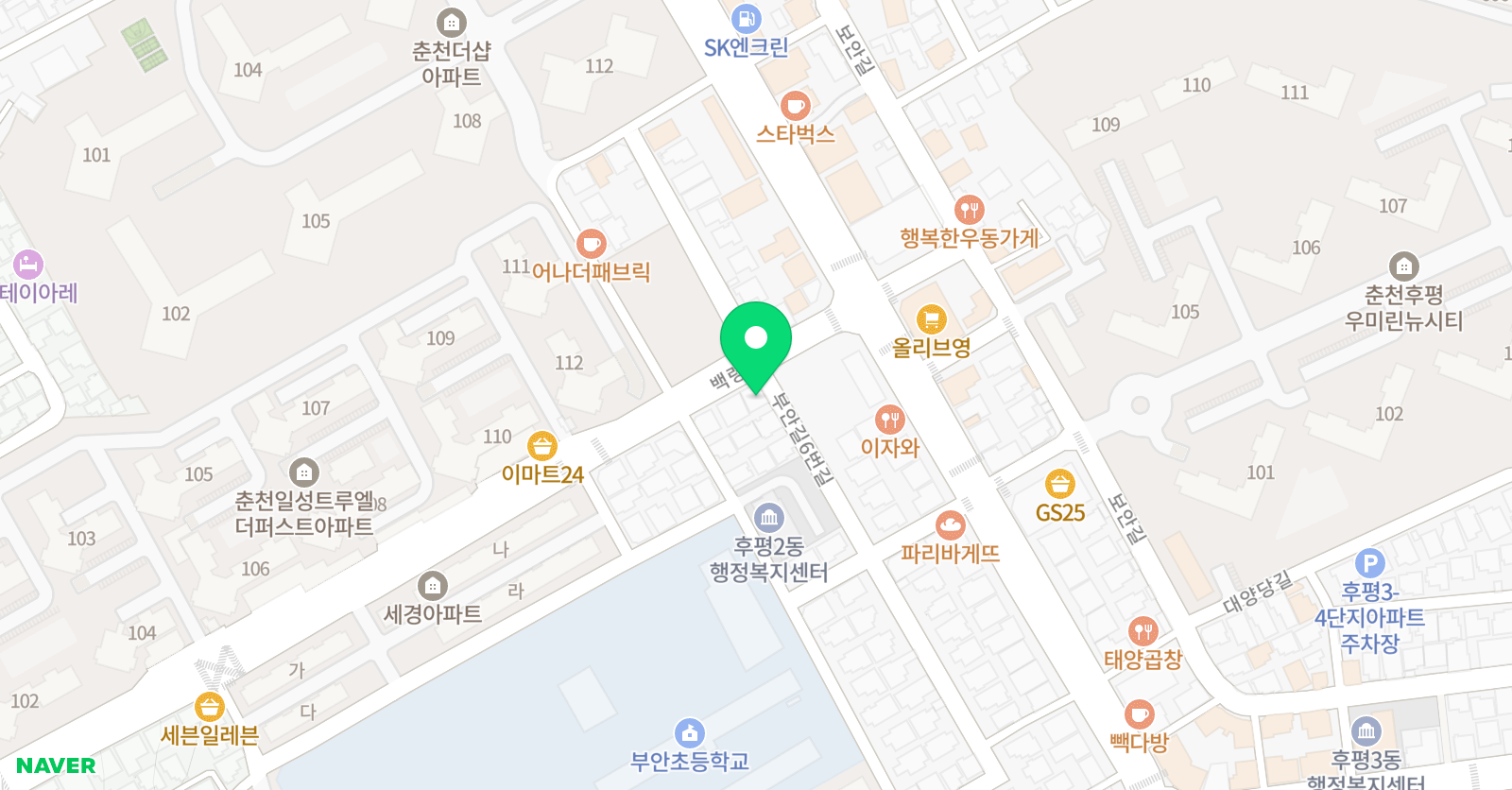 심선영 음악학원 위치